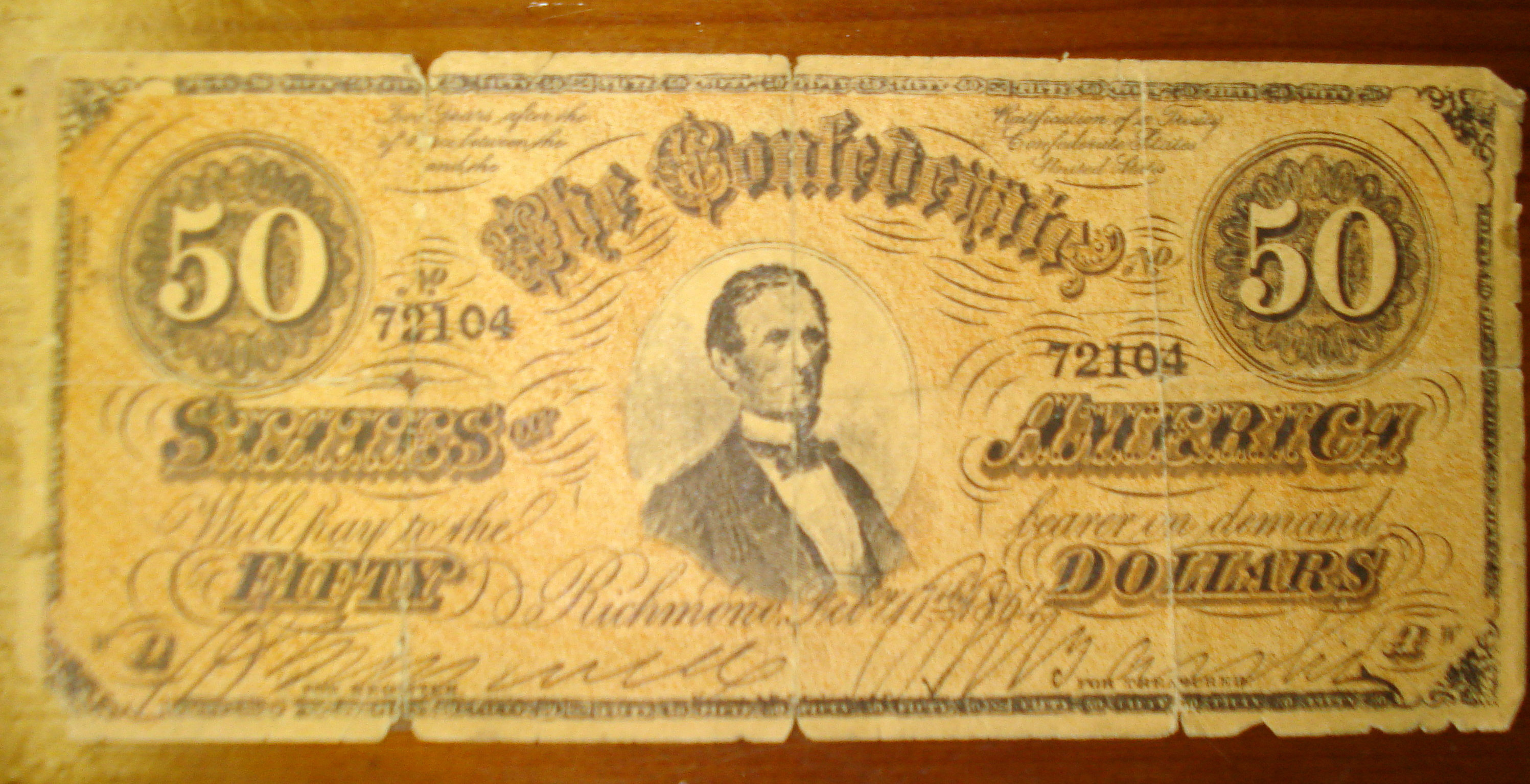 civil war currency